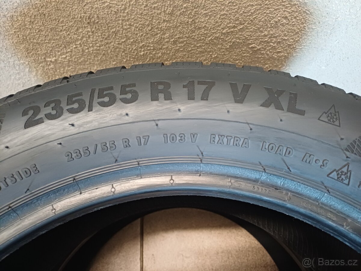 ZIMNÍ pneu Continental 235/55/r17 2ks - 4