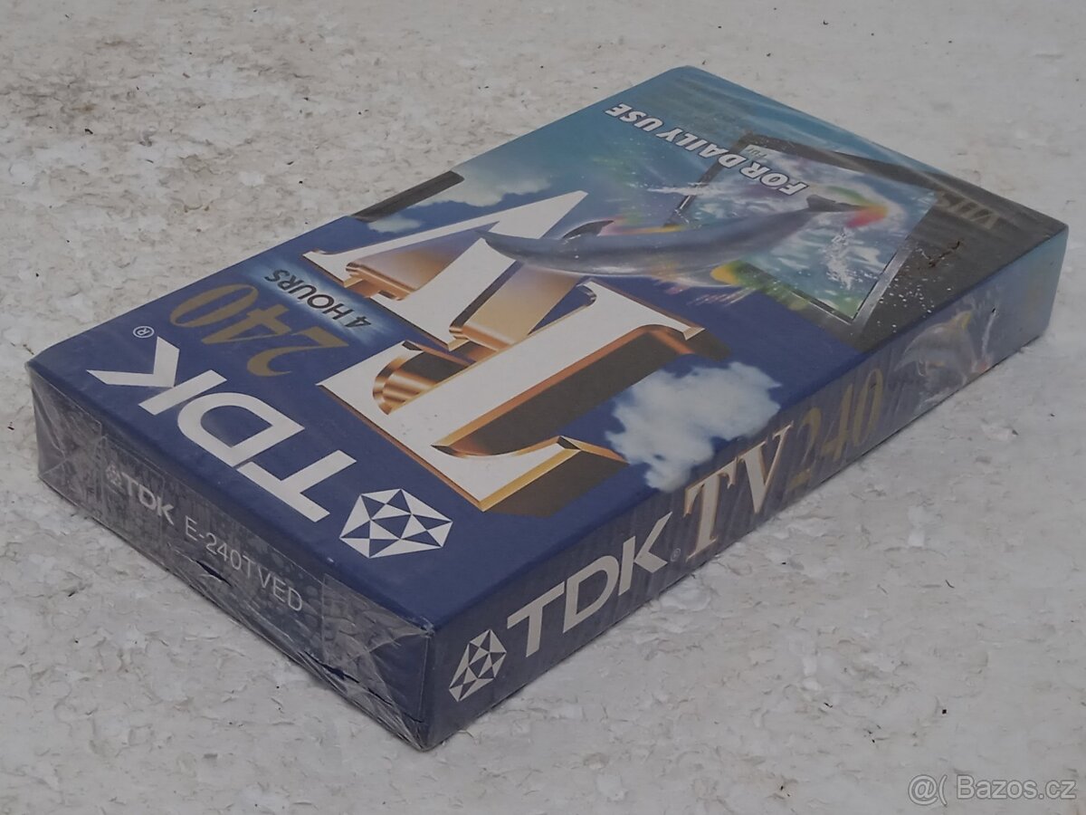 TDK 240 - VHS retro Videokazeta - 4