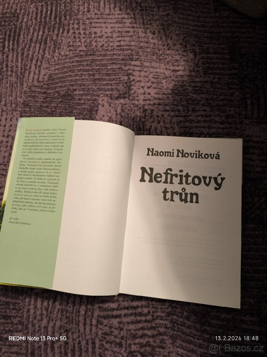 Nefritový trůn Naomi Noviková - 4