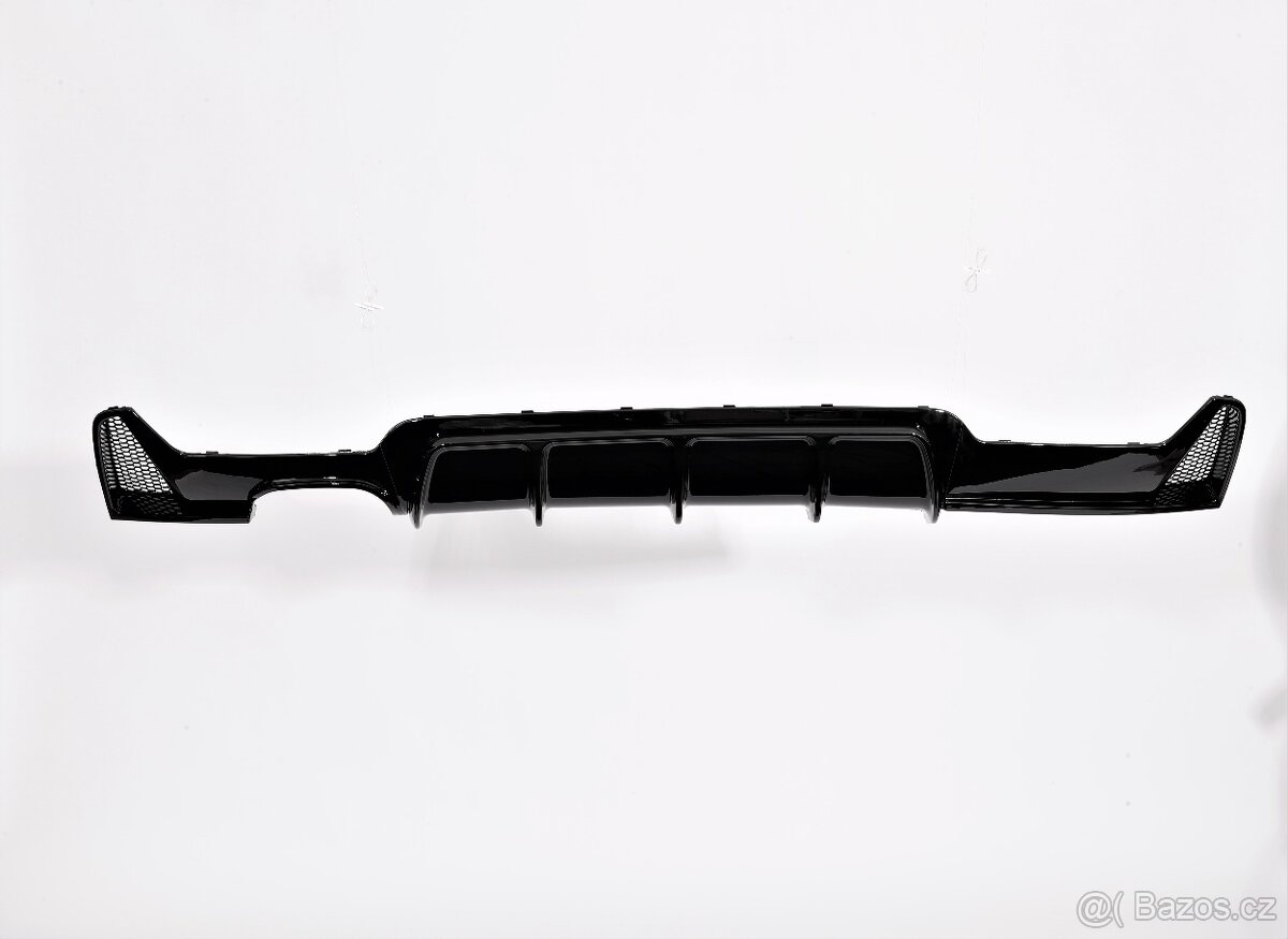 Performance difuzor - ČERNÝ LESK - na BMW 4 - F32/F33/F36 - 4