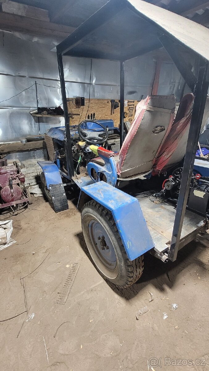 Malotraktor domácí výroby - 4