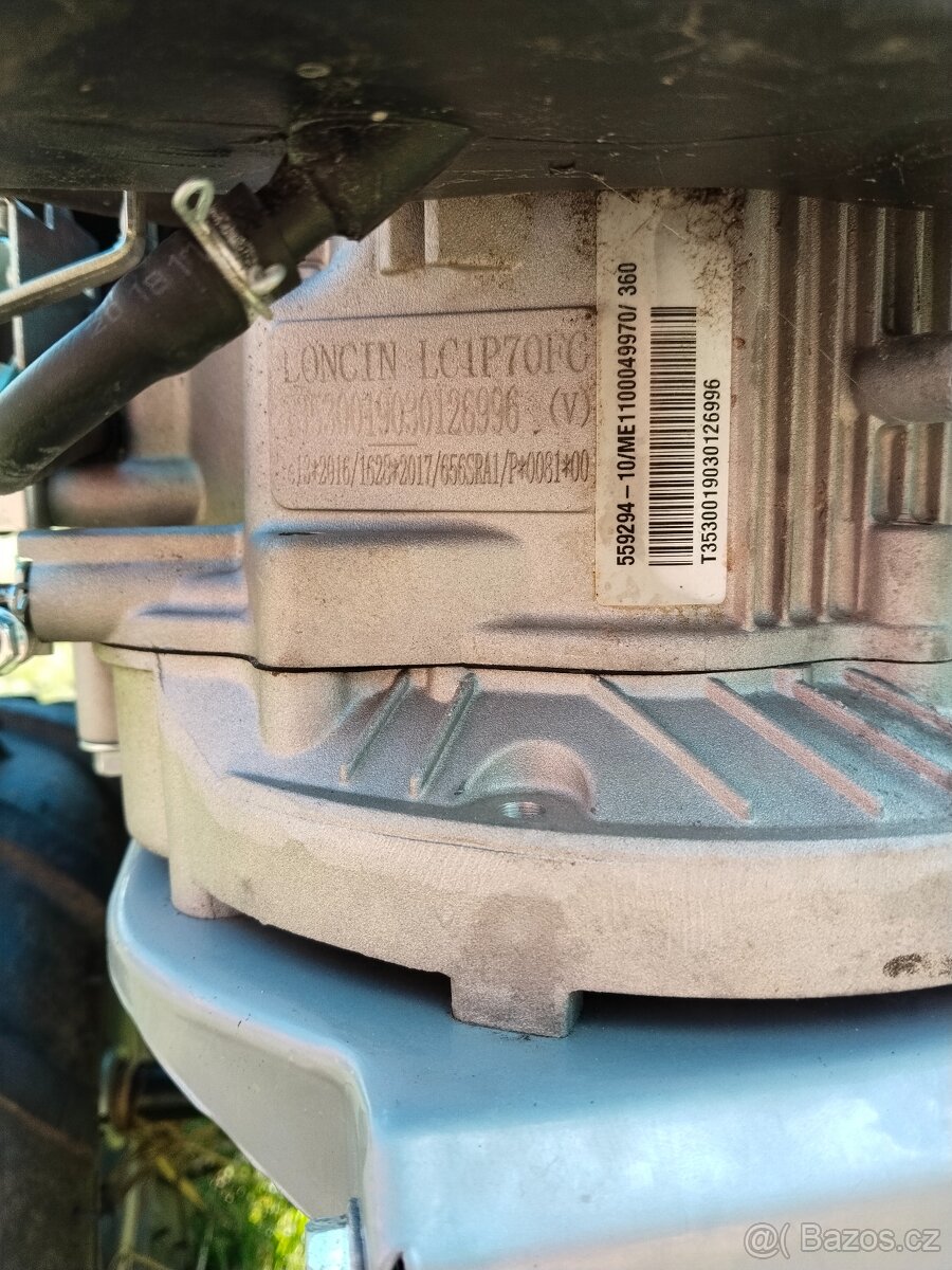 Lištová sekačka s pojezdem - Hecht - 4