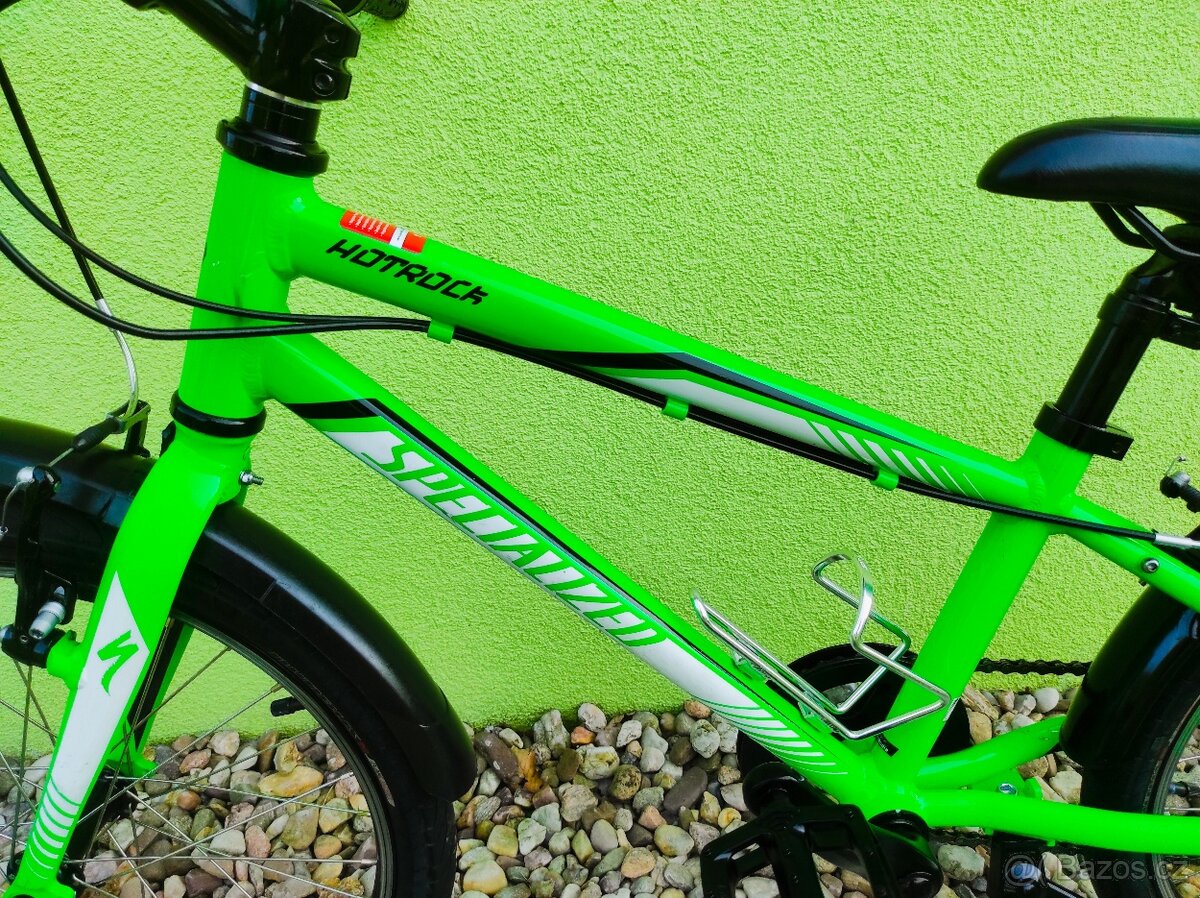 Značkové dětské kolo Specialized 20" (zelená) - 4