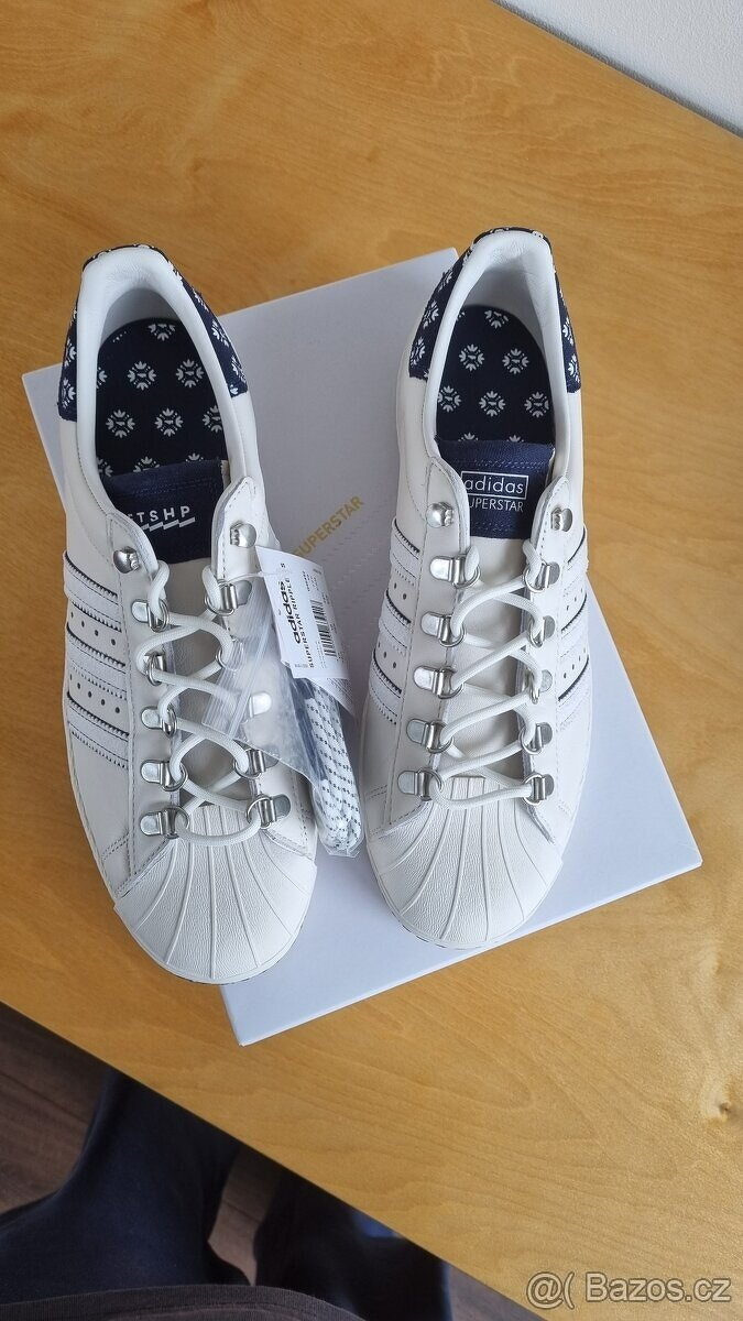 Adidas x FOOTSHOP Superstar Blueprinting US 10,5 - 4