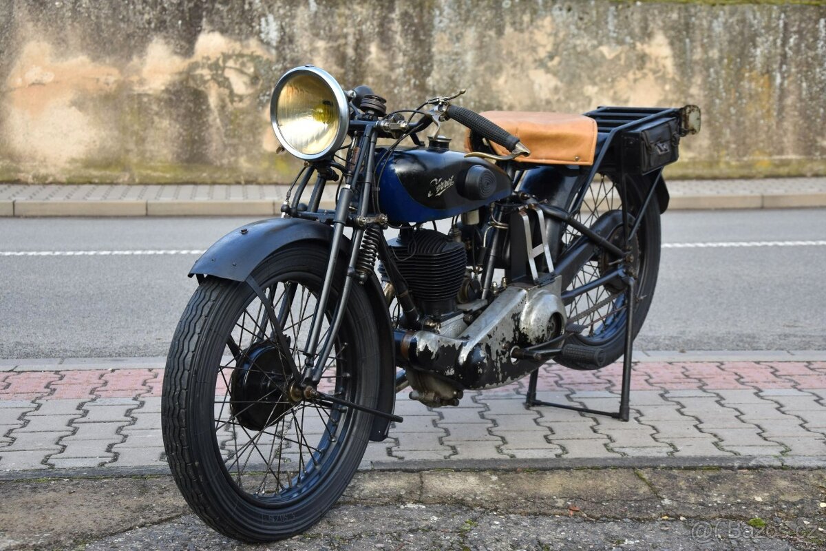 Terrot HST 350SV z roku 1930 s pěknou patinou - 4