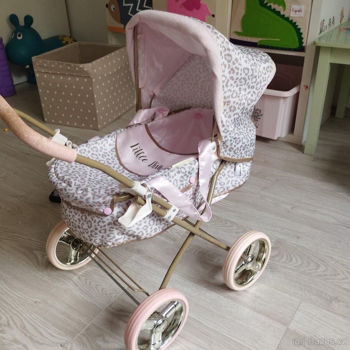 Dětský kočárek pro panenky a postylka - 4