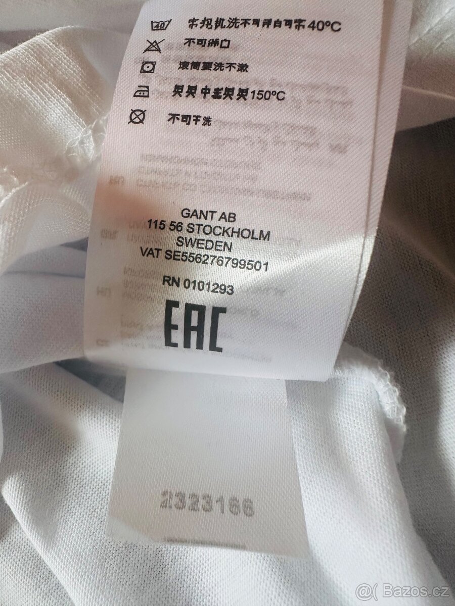 Gant white t-shirt print - 4