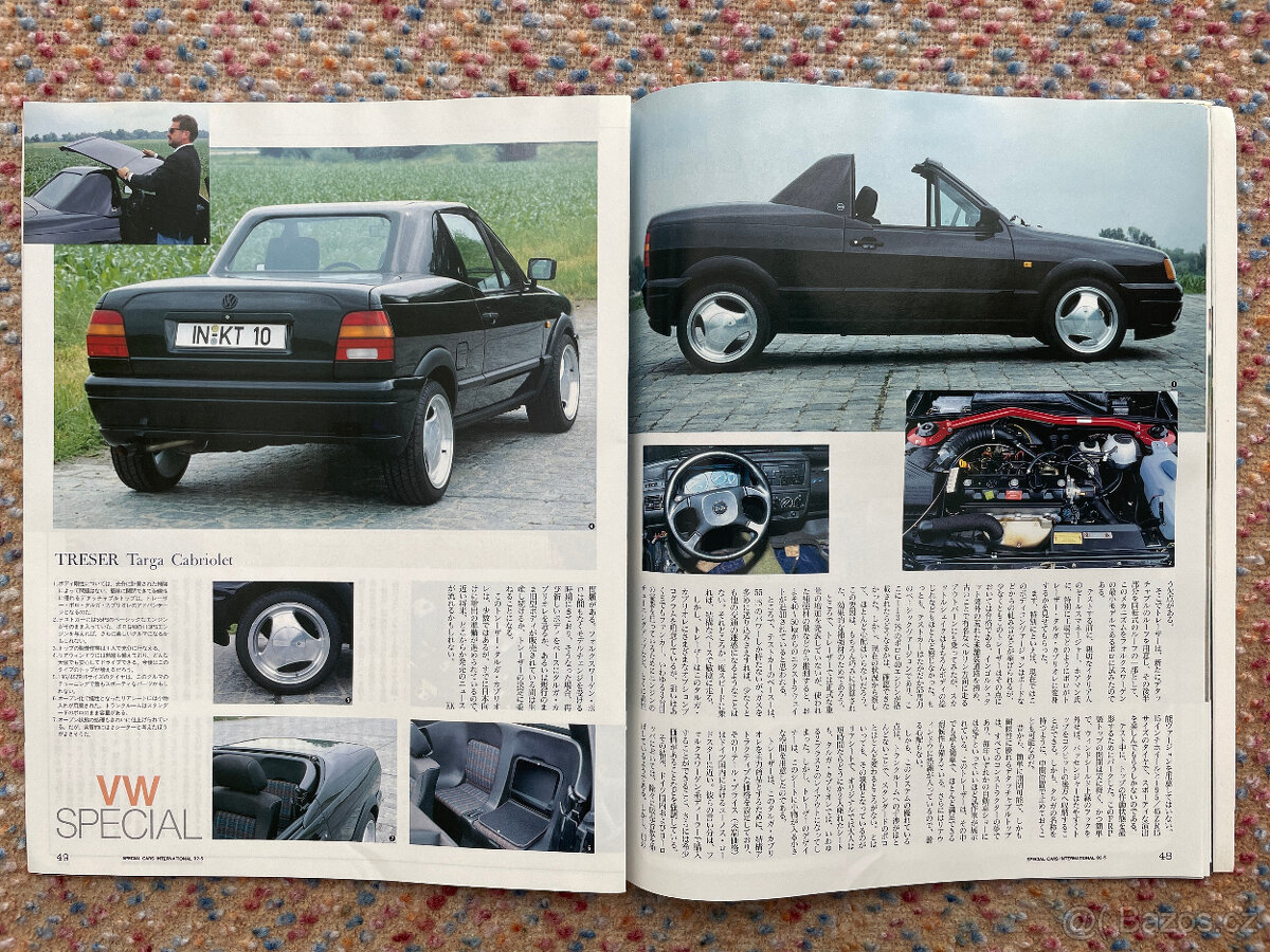 3x časopisy SPECIAL CARS VW Volkswagen 90. léta tuning - 4