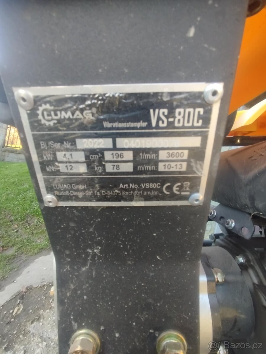 Vibračni pěch Lumag (žaba) - 4