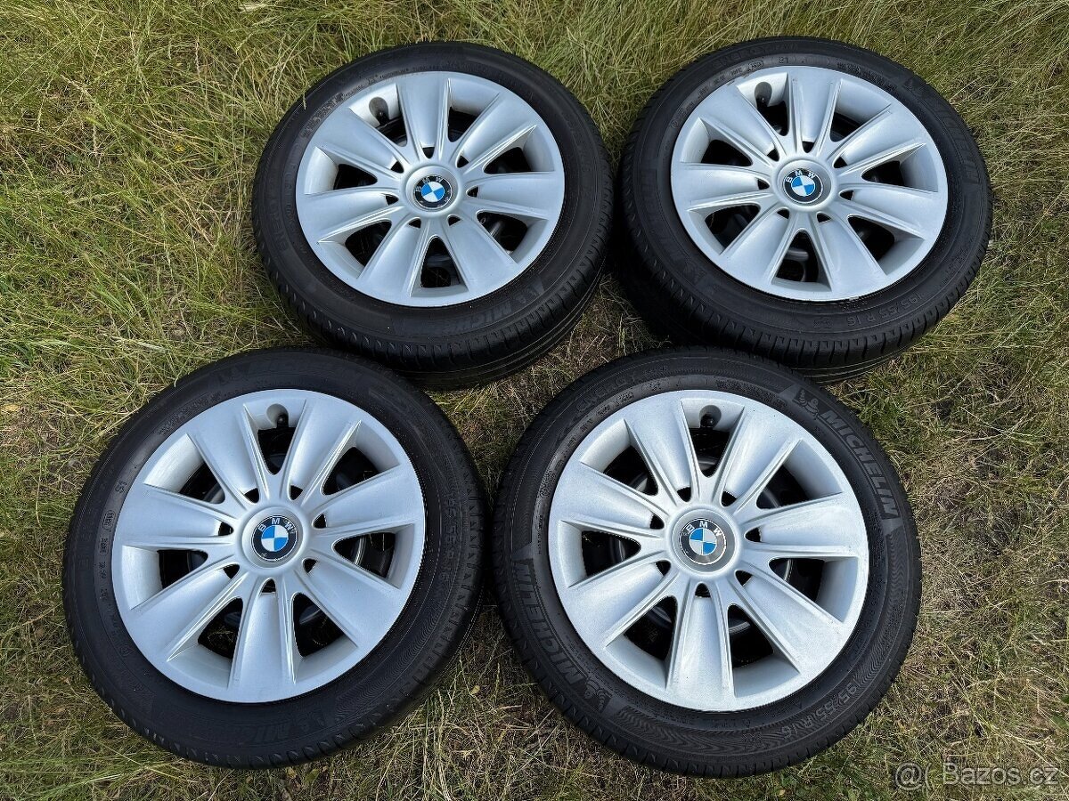 Kompletní letní ocelová kola BMW E81/87 - 195/55 R16 - 5x120 - 4