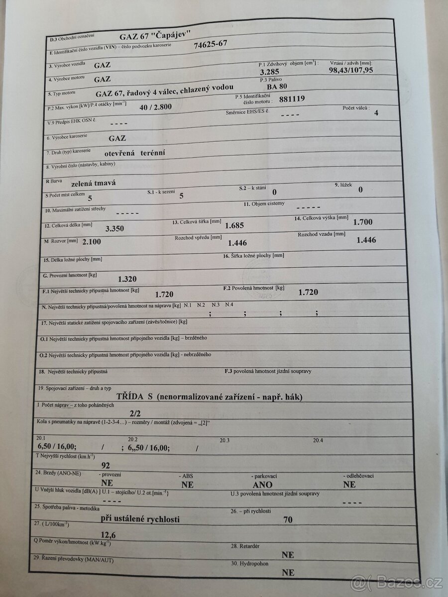 Gaz 67 Čapájev - 4