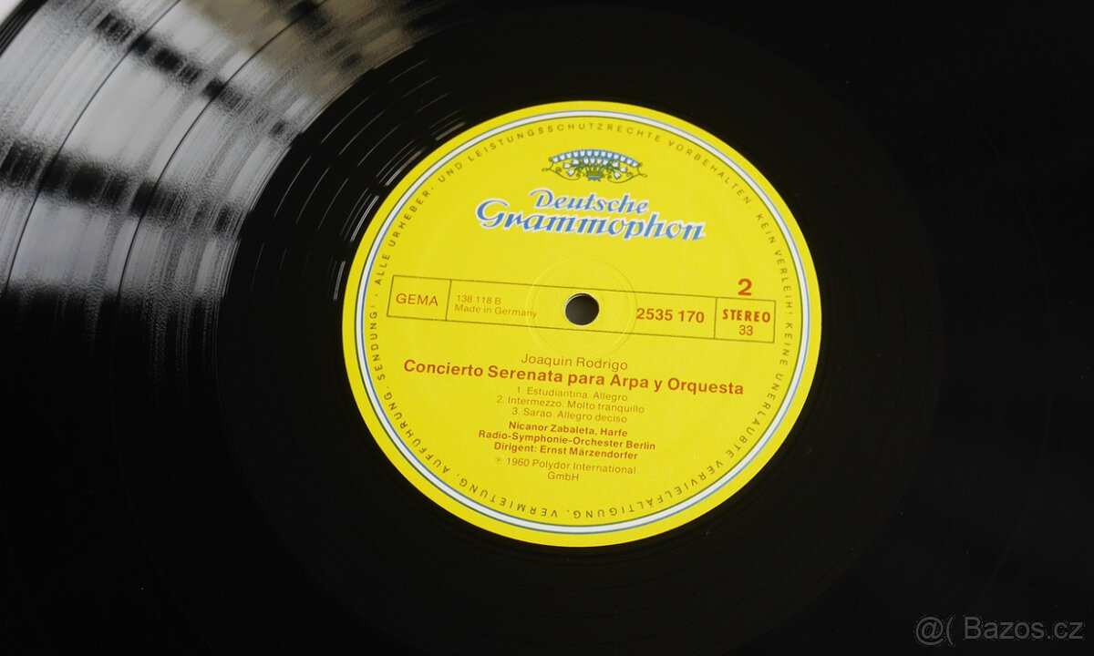 Rodrigo - Konzertserenade Für Harfe (LP) - 4