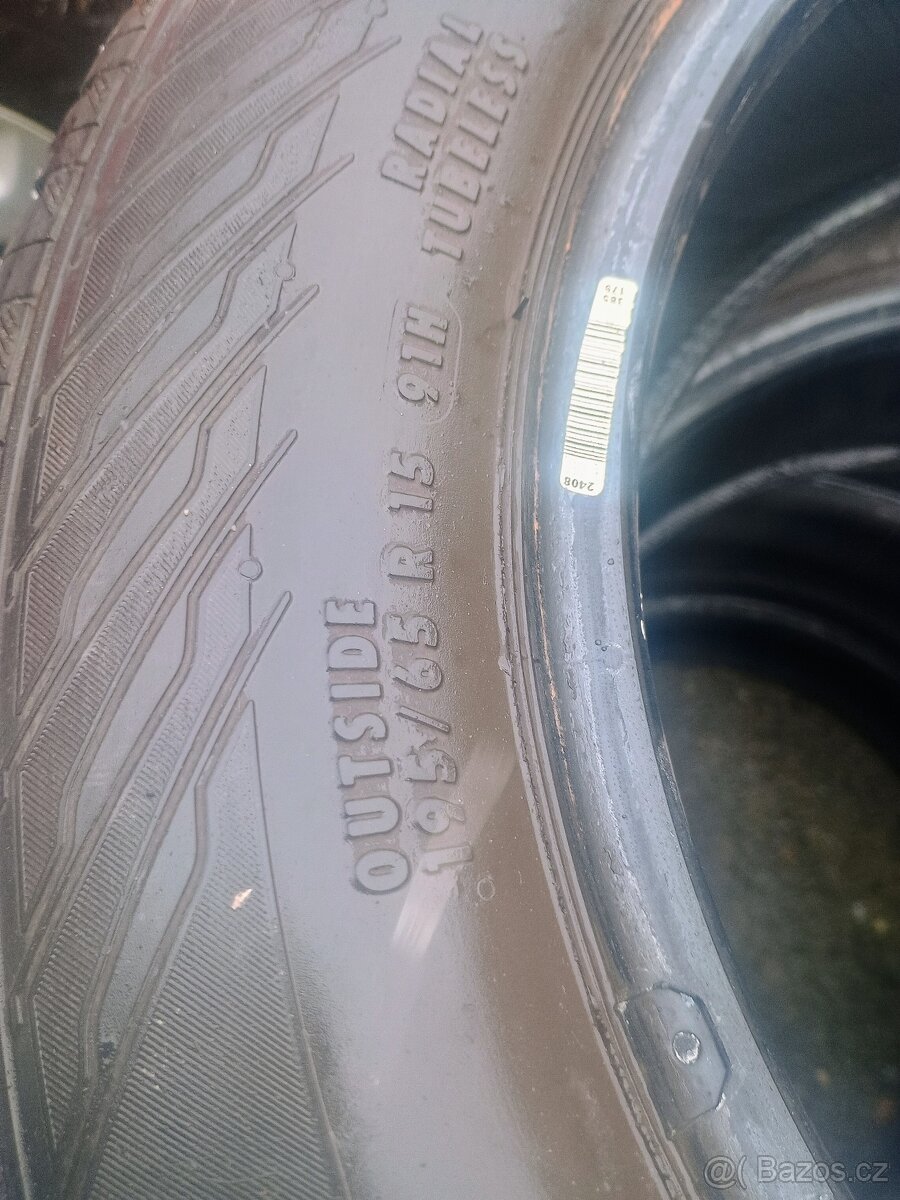 Sada letní pneu Continental 195/65/15 - 4