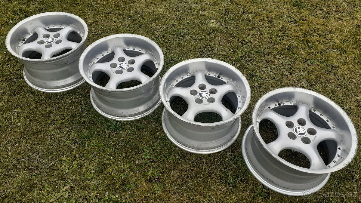 Alu kola 9x16 rozteč 5x100 - 4