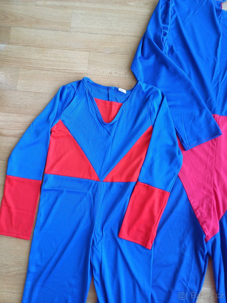 2x kostým SUPERHRDINA - 4