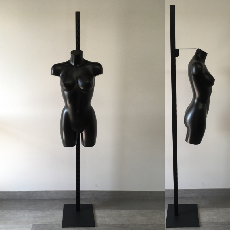 Bysta černá dámská - plastové torzo - 4