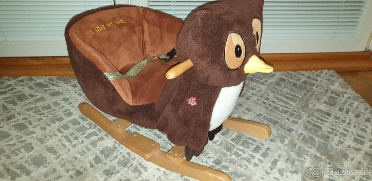 Houpací sovička s melodií playtech - 4