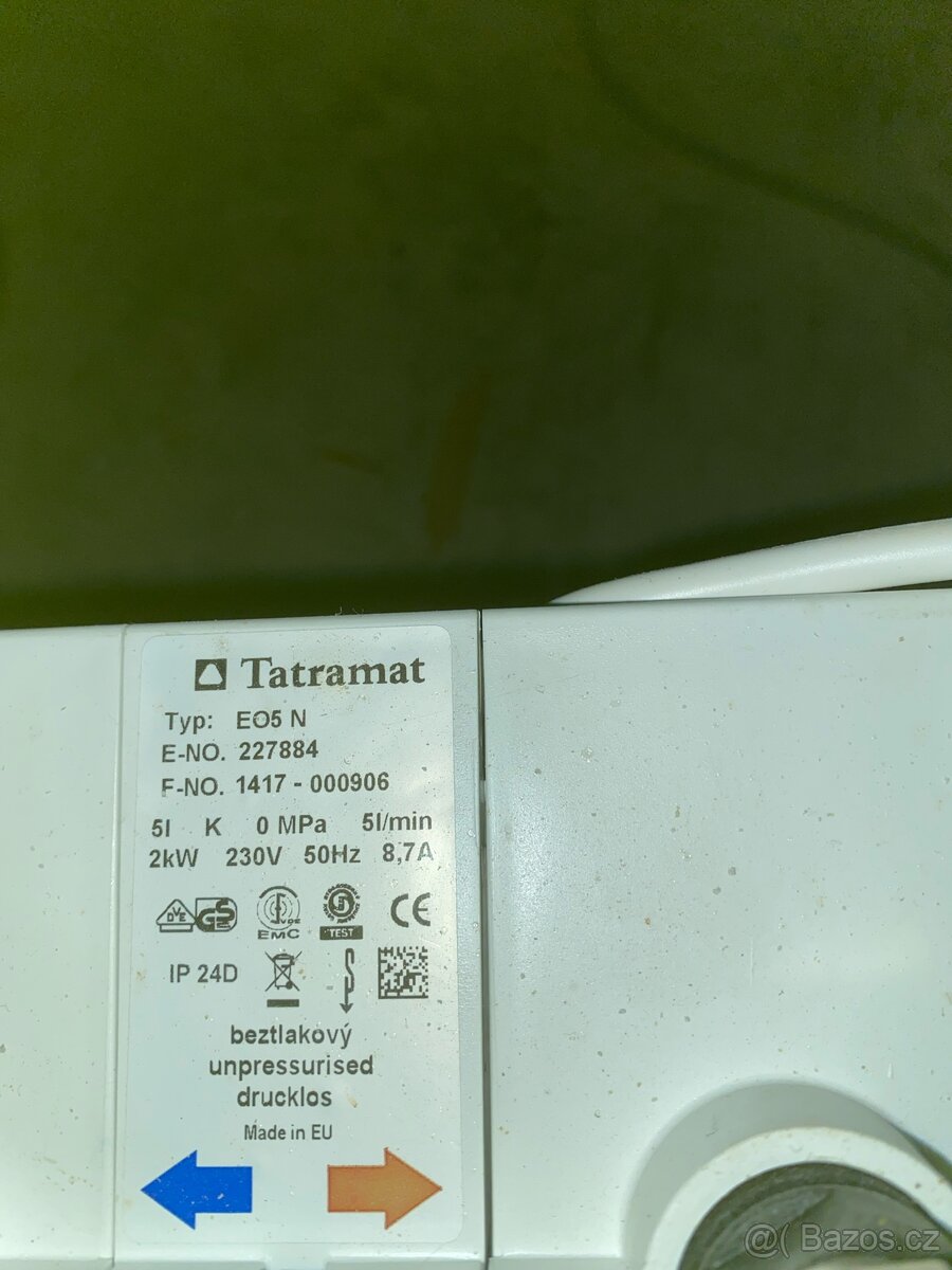 Tatramat ohrivac vody - 4