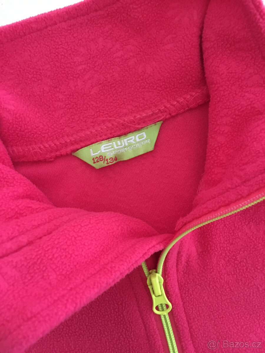 Fleecová mikina Lewro, vel. 128/134 - 4