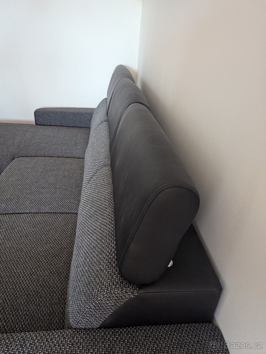 Rozkládací rohová sedačka - 4