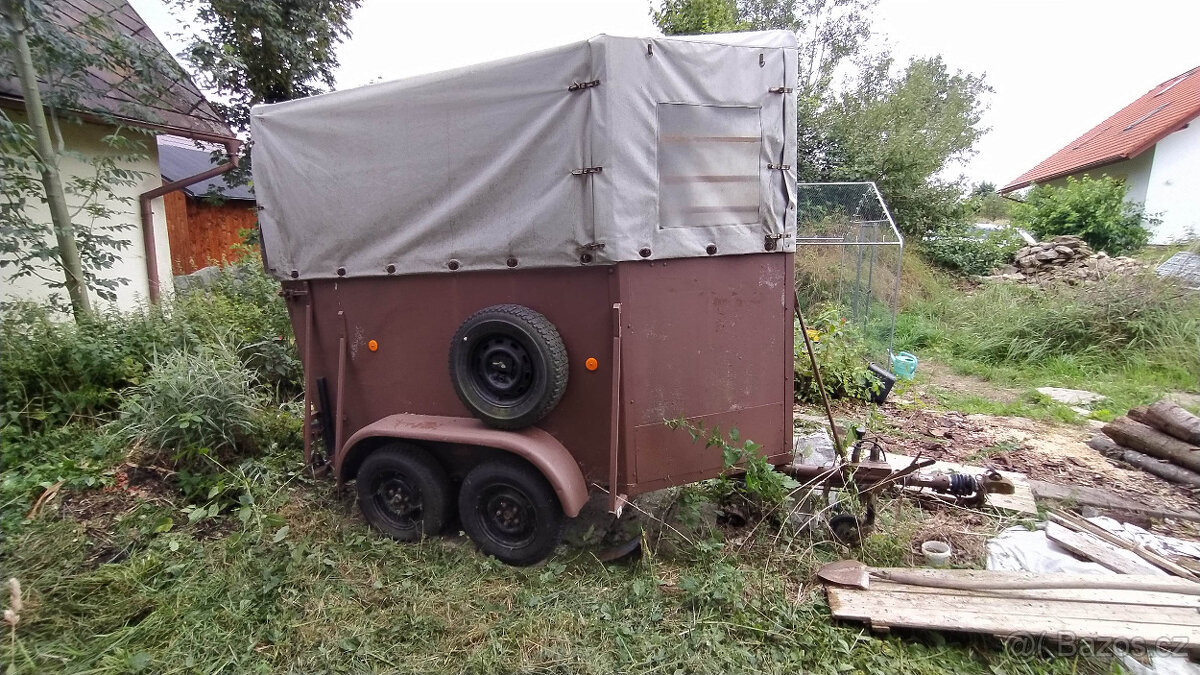 Prodám přívěs - přepravník na koně, sleva - 4
