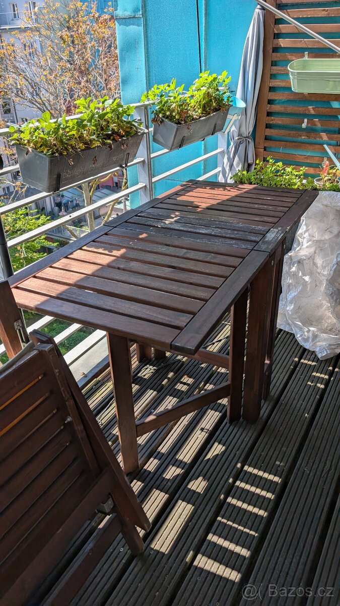 Ikea zahradni kresla a stůl - 4