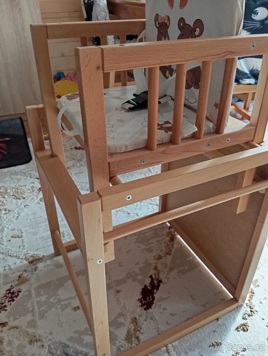 Jídelní stolička za balení vlečených ubrousků - 4
