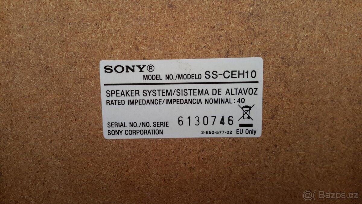 Reprosoustavy Sony - 4