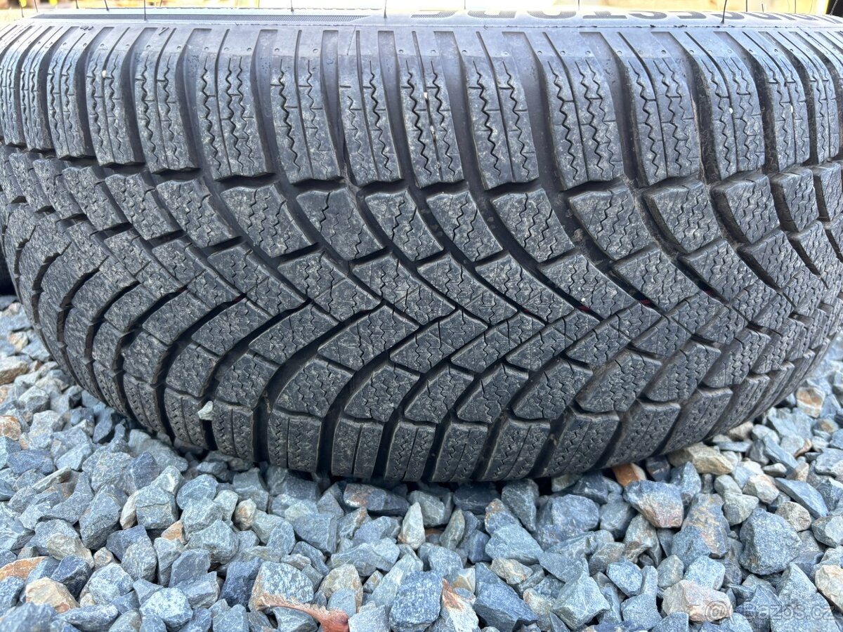 Alu kola na BMW 5 5x120 R16, zimní pneu 225/55/16 - 4