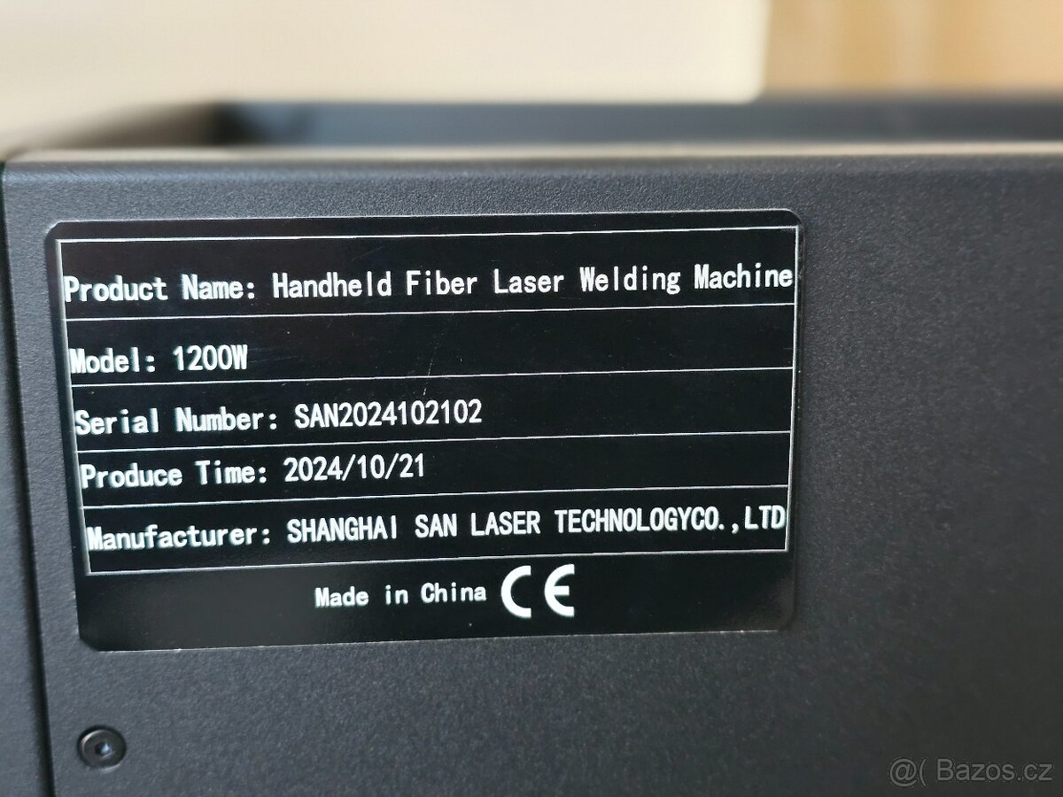 Lehká -Laserová svářečka SanLaser 1200W - 25kg - 4
