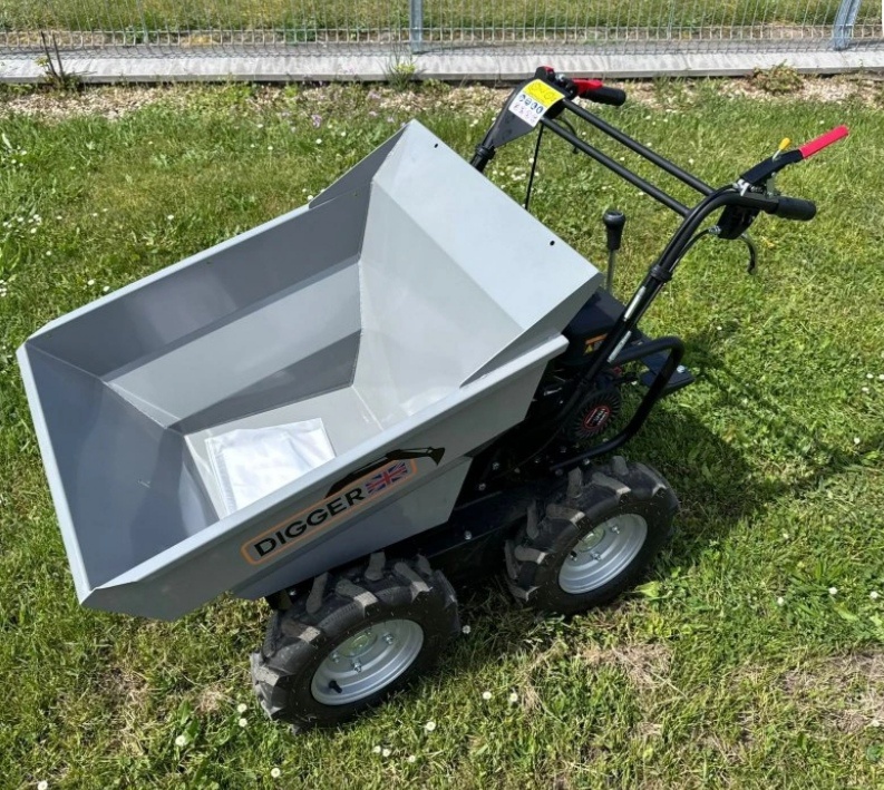 kolový dumper, dumper, stavební kolečko ,.dampřík - 4