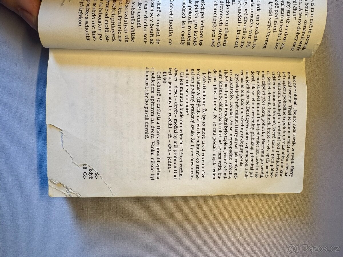 Harry Potter a Kámen mudrců, první české vydání 2000 - 4