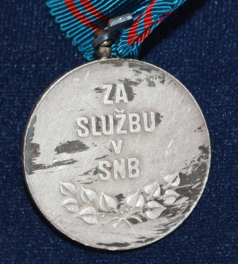VB, vyznamenání Za službu v SNB Sbor národní bezpečnosti - 4