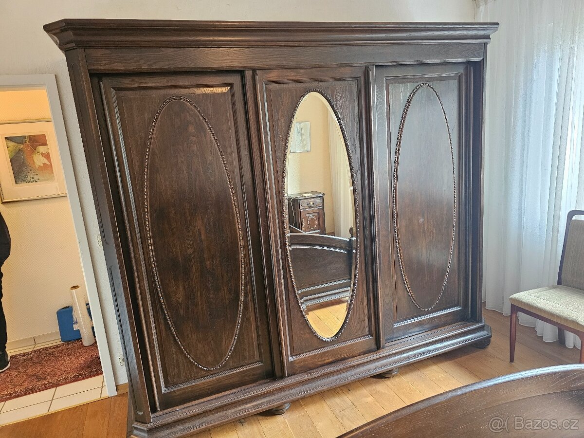 Skříň Rustikální Dub - 4