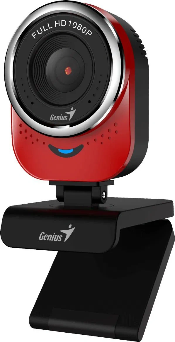 Webkamera Genius QCam 6000, Full HD černá/červená - NOVÁ - 4