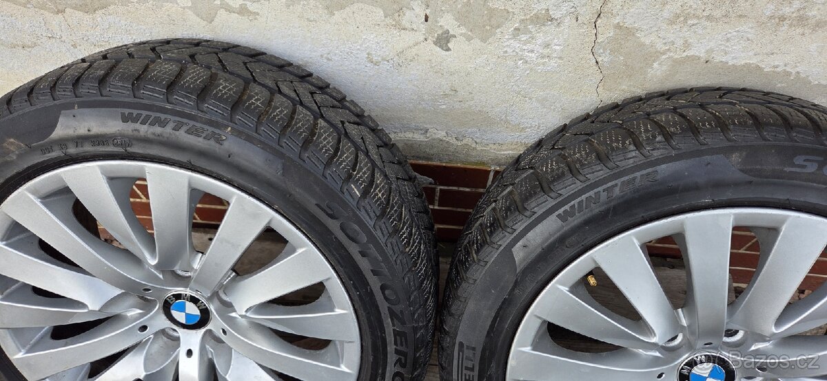 Alu kola R18, 5x120, styling 254, zimní pneu 225/50 - 4