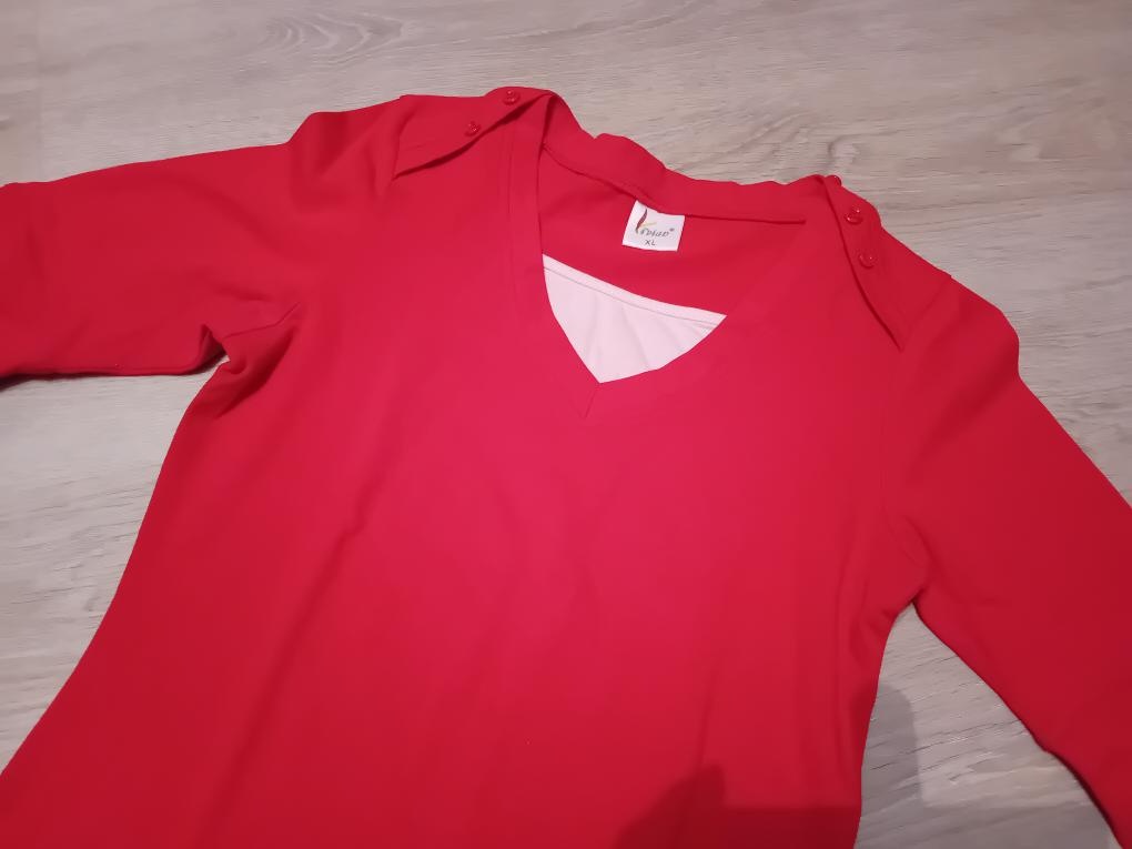 DÁMSKÉ BAVLNĚNÉ TRIČKO - vel.XL /zn.Vivian - 4