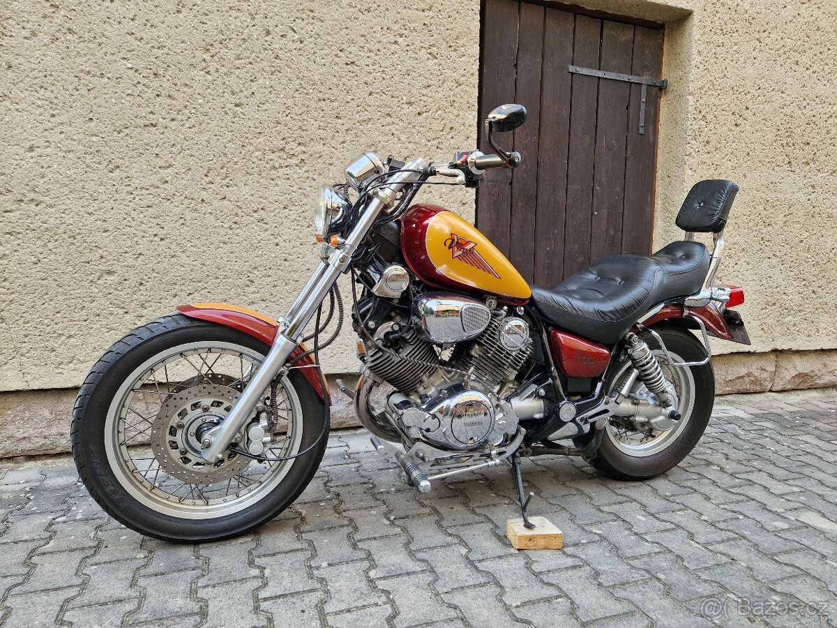 Yamaha Virago XV750 ZIMNÍ CENA 45.000,-Kč - 4