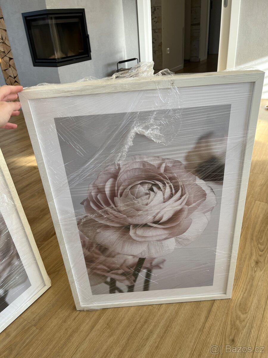 3x bílý rám Ikea 50x70cm - 4