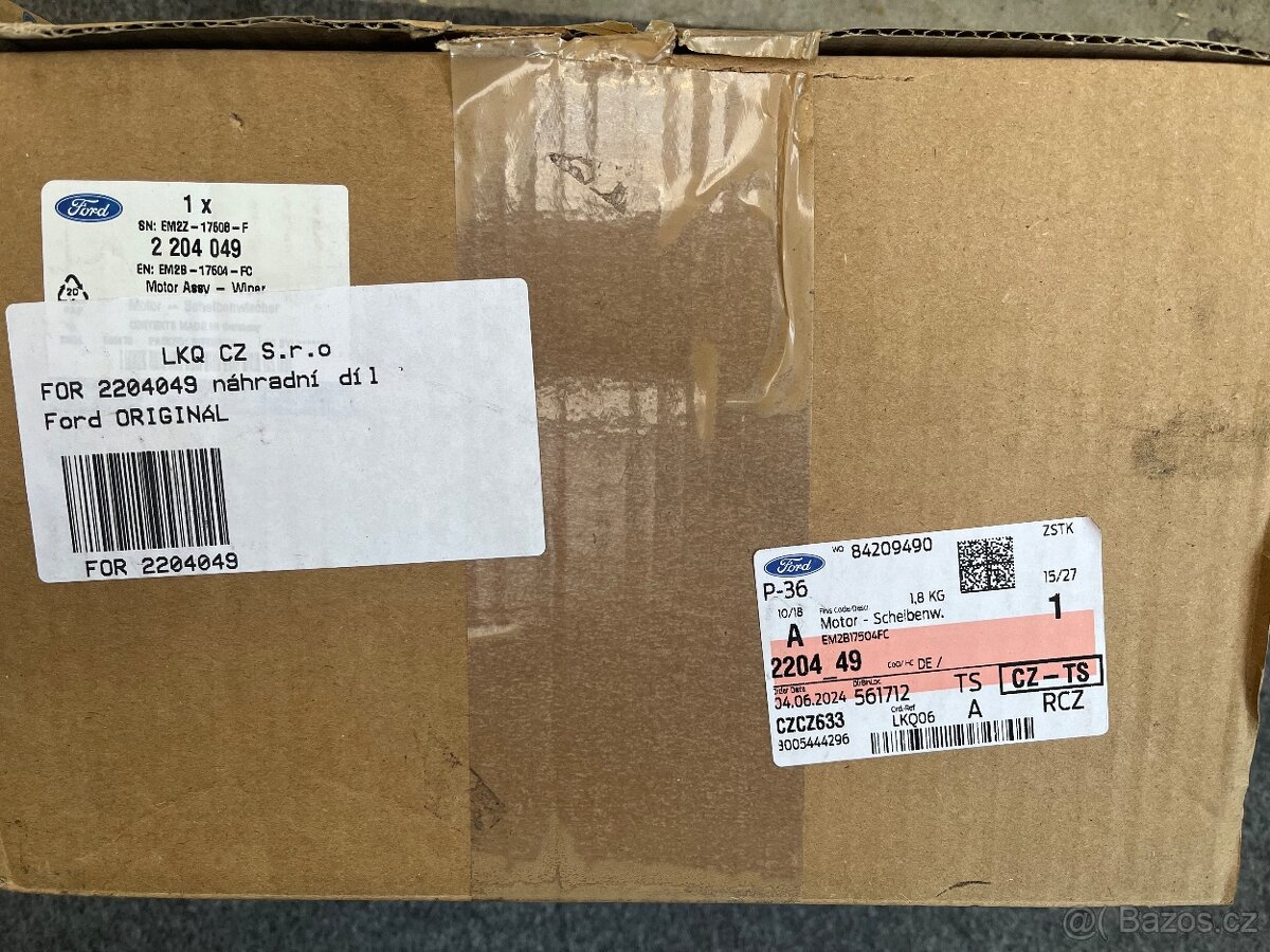 Ford S-MAX 2015- motor stěrače originál - 4