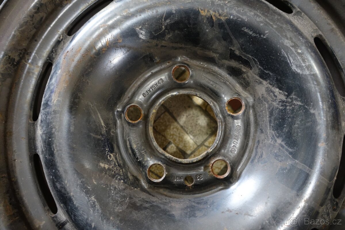 Ford Focus,Volvo atd...plechové disky 15 - 4