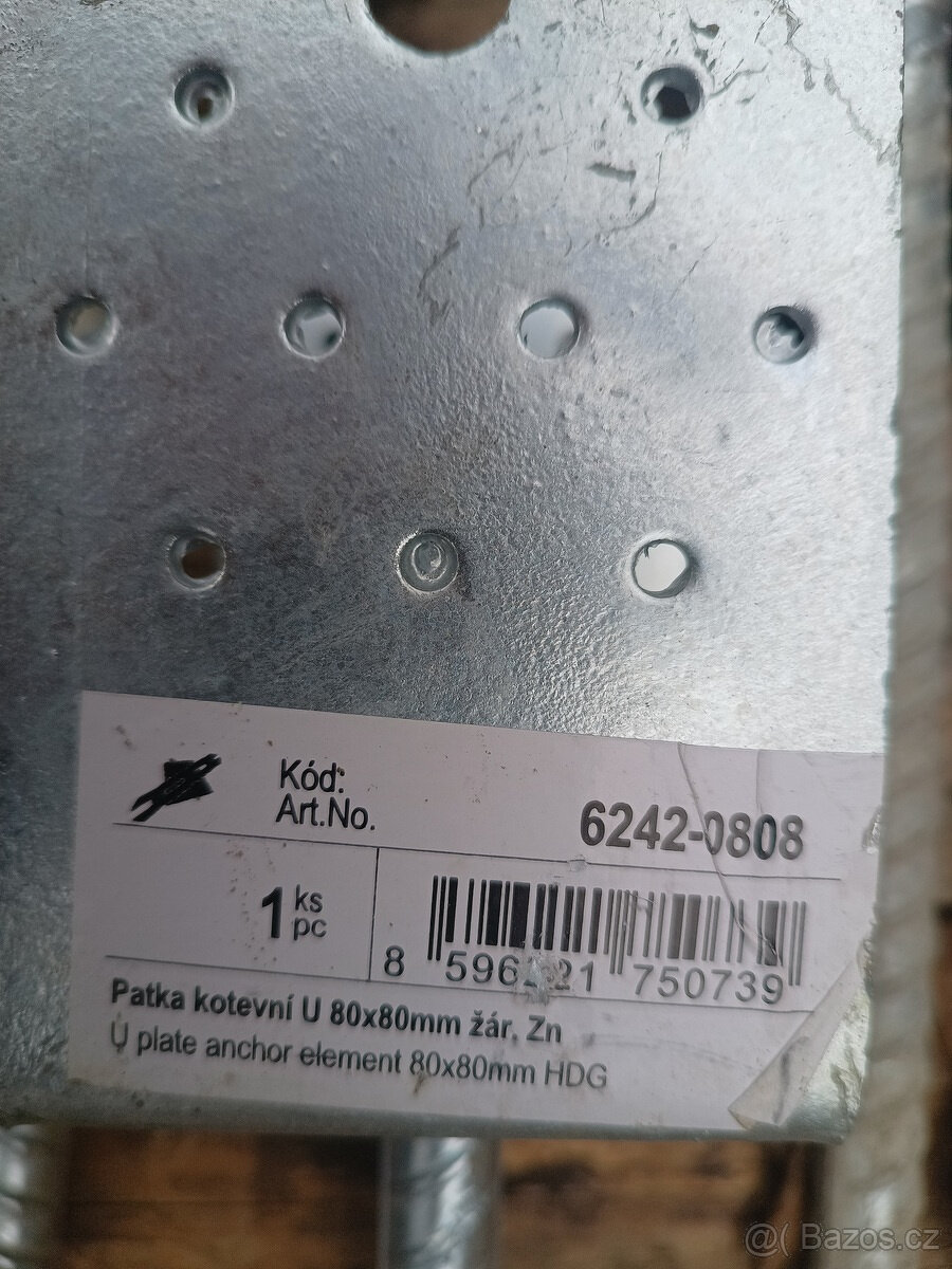 Sloupky a patky na plot - 4