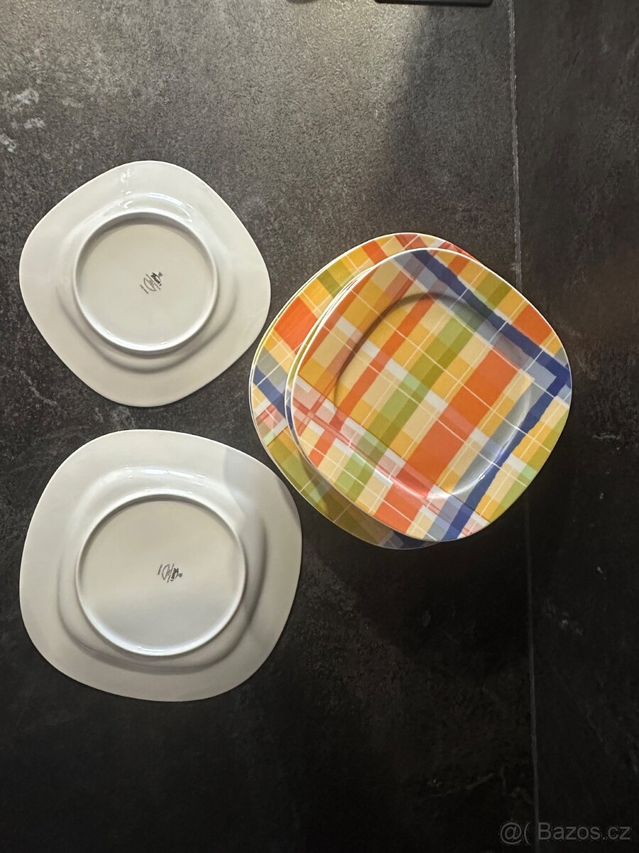 Sada 13 ks mělké a dezertní talíře Leon/ Thun - 4