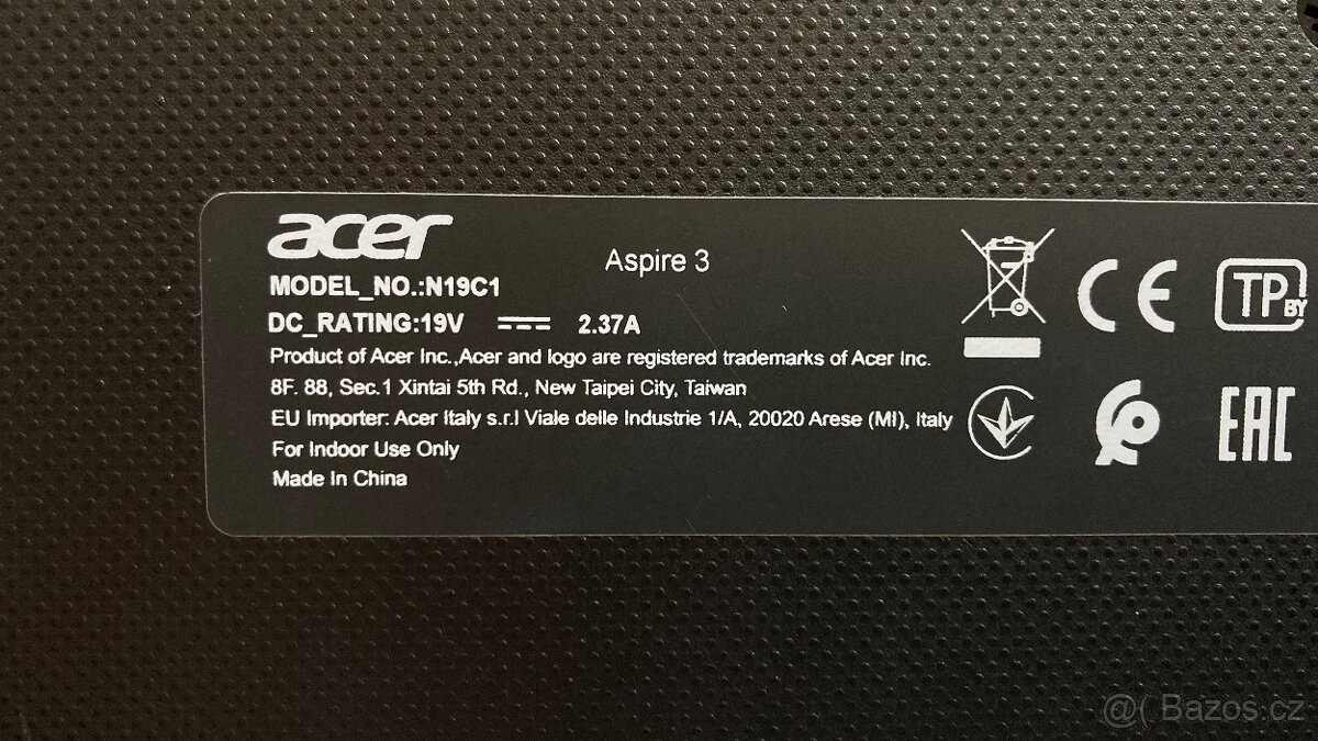 Notebook Acer Aspire 3 - 4