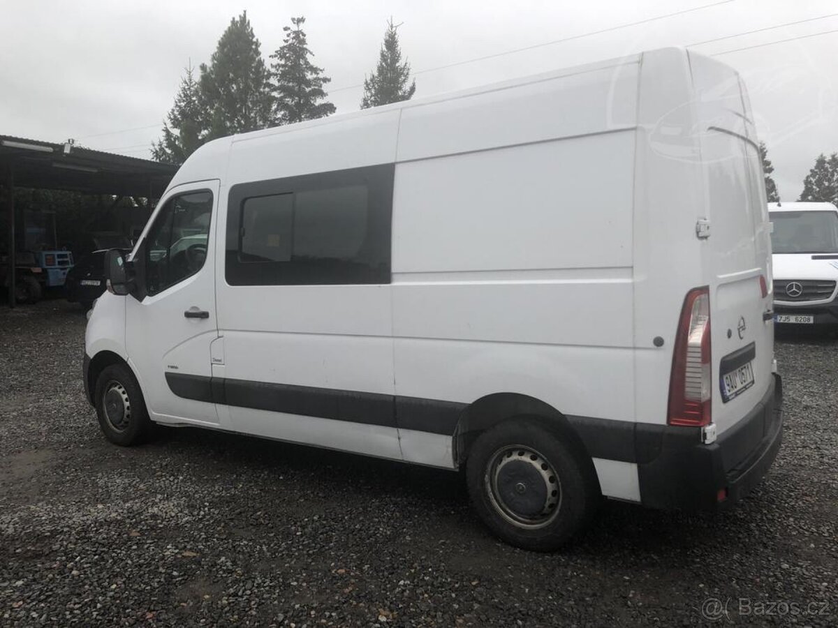 Opel Movano 2.3DCi 85000km, 9 mist,klima - 4