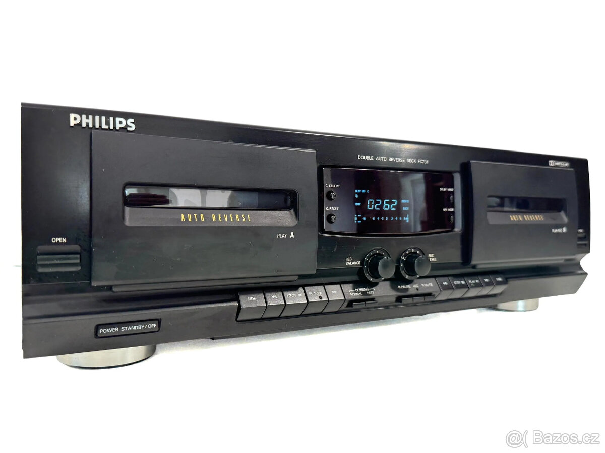 Tape Deck PHILIPS FC731 Double Revers System - 4