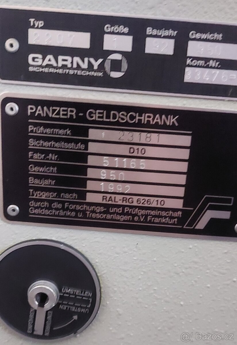 Bezpečnostní trezor Garny - 4