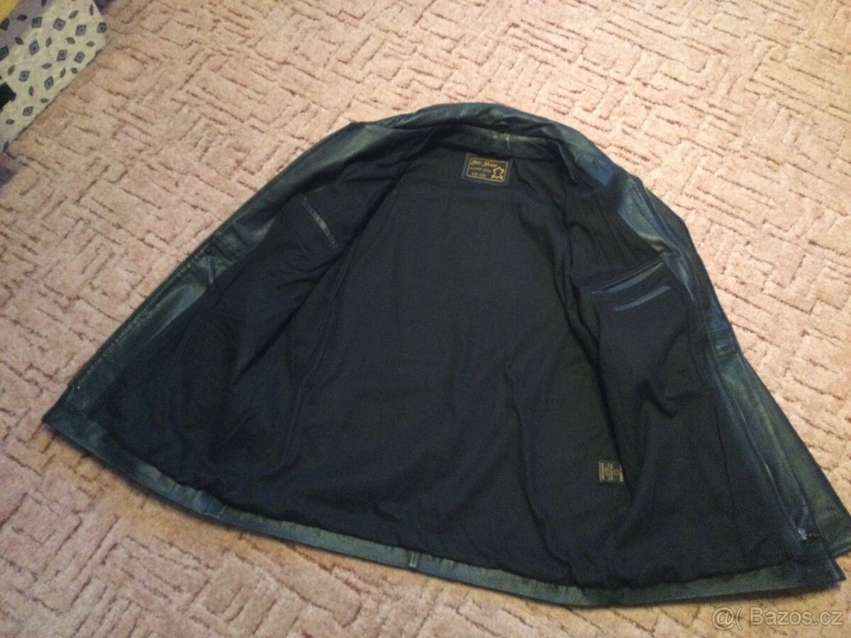 Pánská kožená bunda - 4