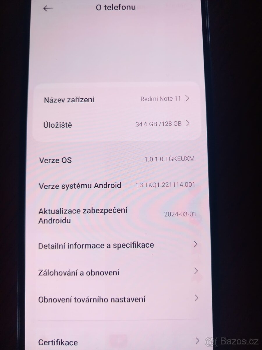 Xiaomi redmi 11 note 8/128 - 4