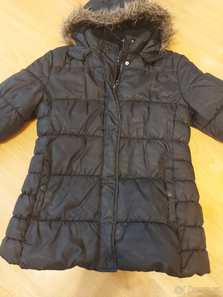 dívčí zimní bunda vel.164 - 4